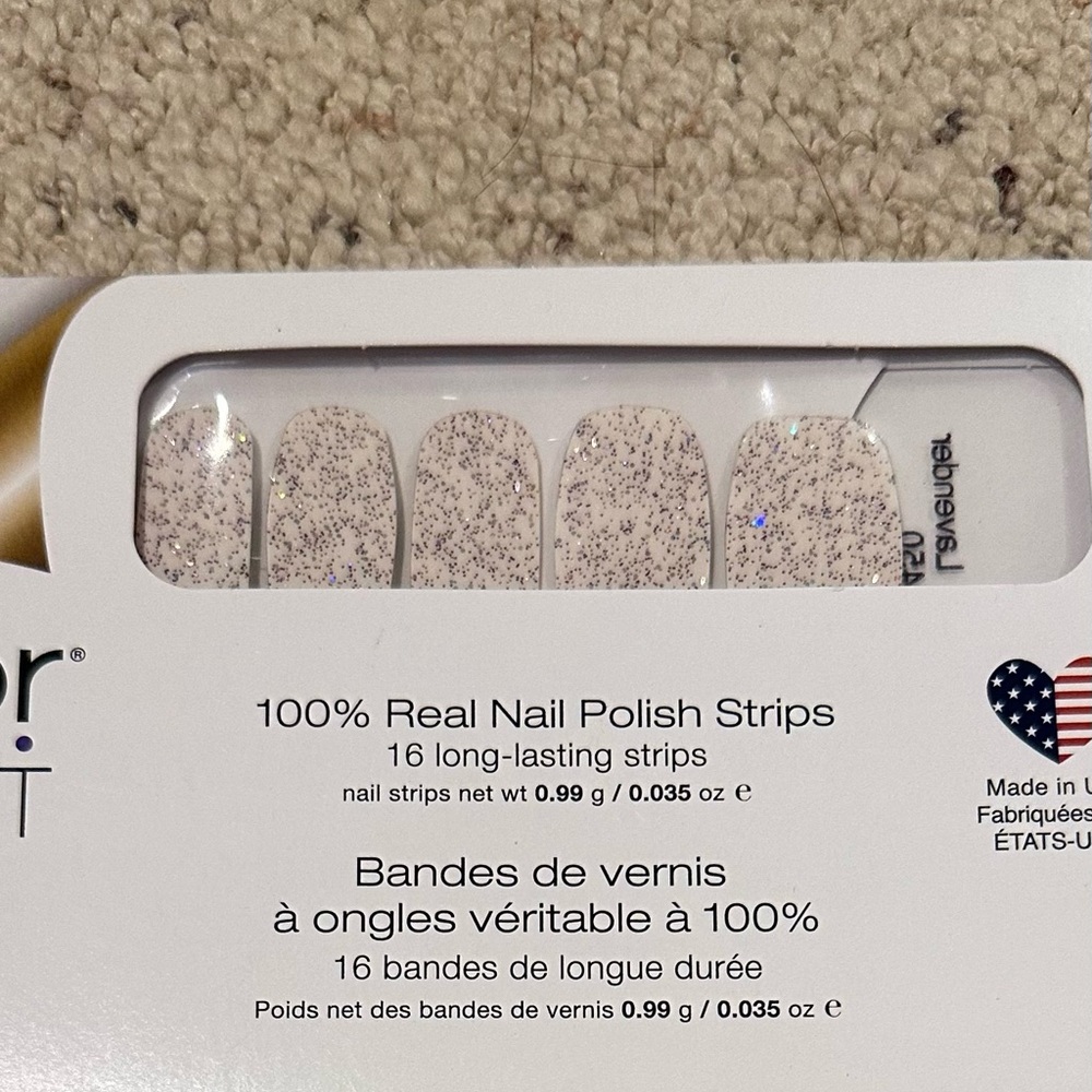 Color Street Candied Lavender Nail Strips